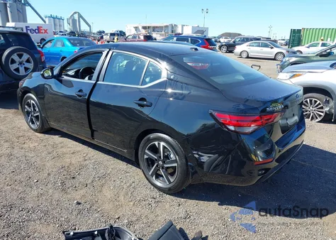 2025 Nissan Sentra Sv из США, поврежденный, VIN 3N1AB8CV9SY381346